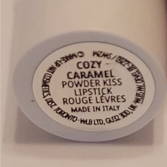 MAC Cosmetics Powder Kiss Lipstick in Cozy Caramel New 1.5g no box - Picture 6 of 9